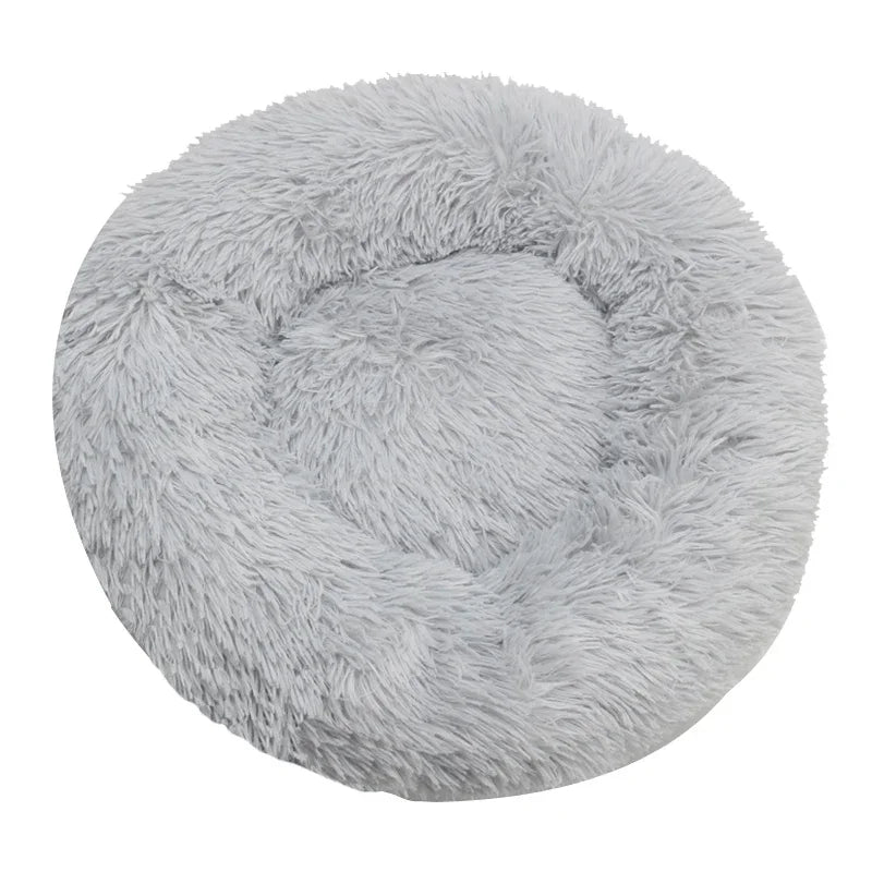 Round Plush Pet Bed