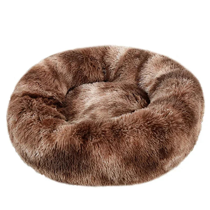 Round Plush Pet Bed
