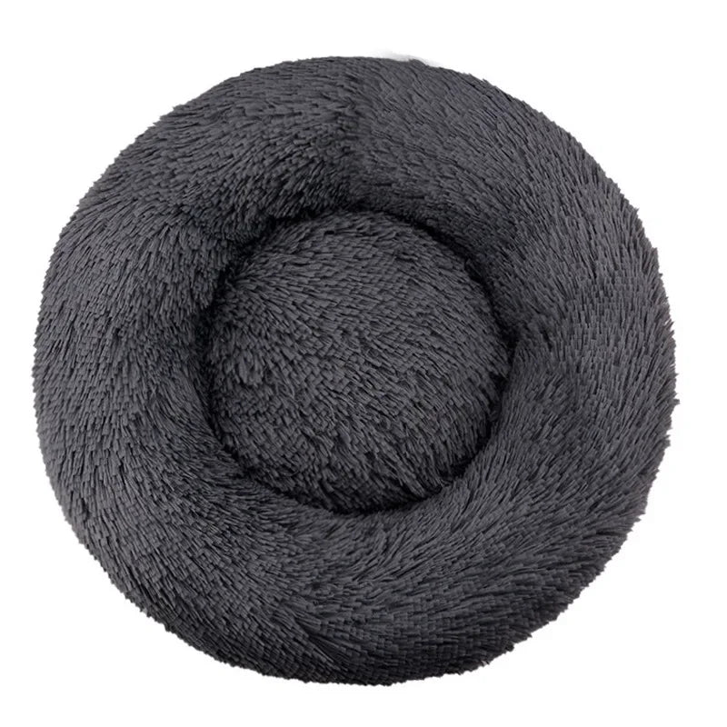 Round Plush Pet Bed